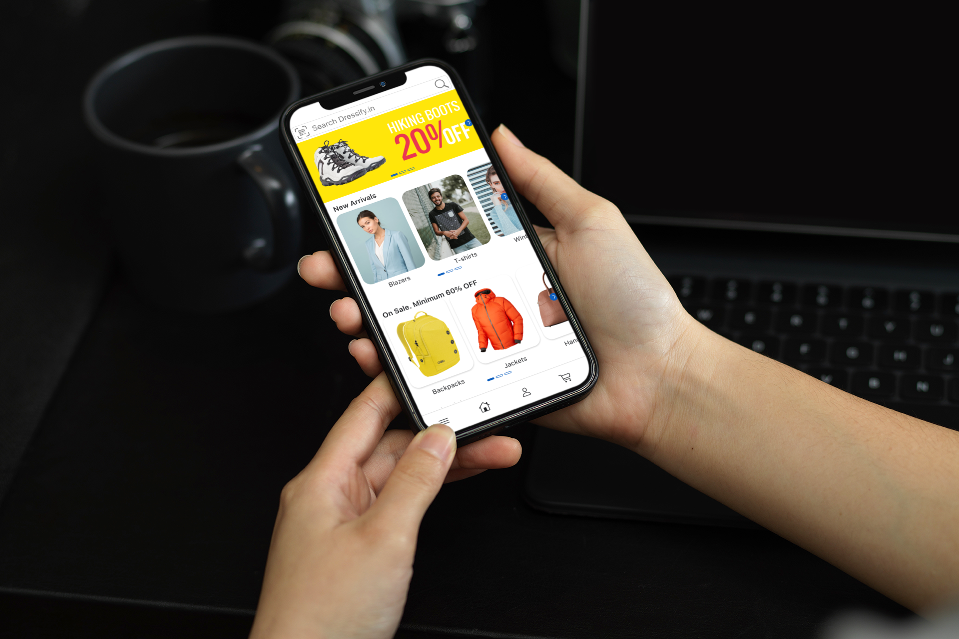 UX Design for an eCommerce app