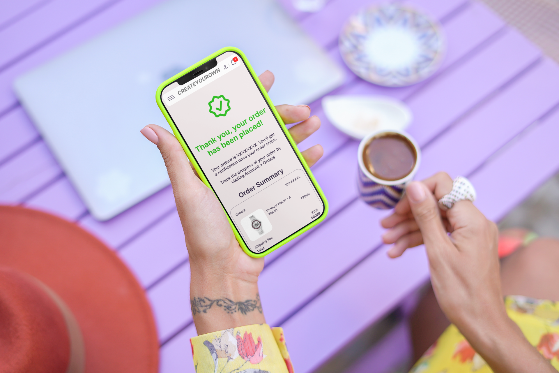 Print-on-demand store UX